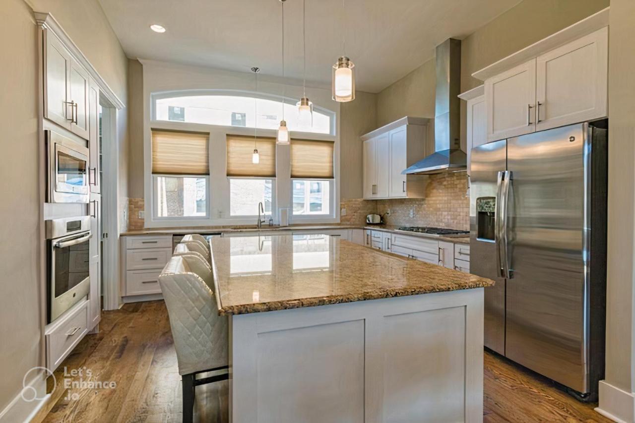 Glitz & Guitars I Stylish 3Br With Rooftop Hot Tub In East Nashville Kültér fotó